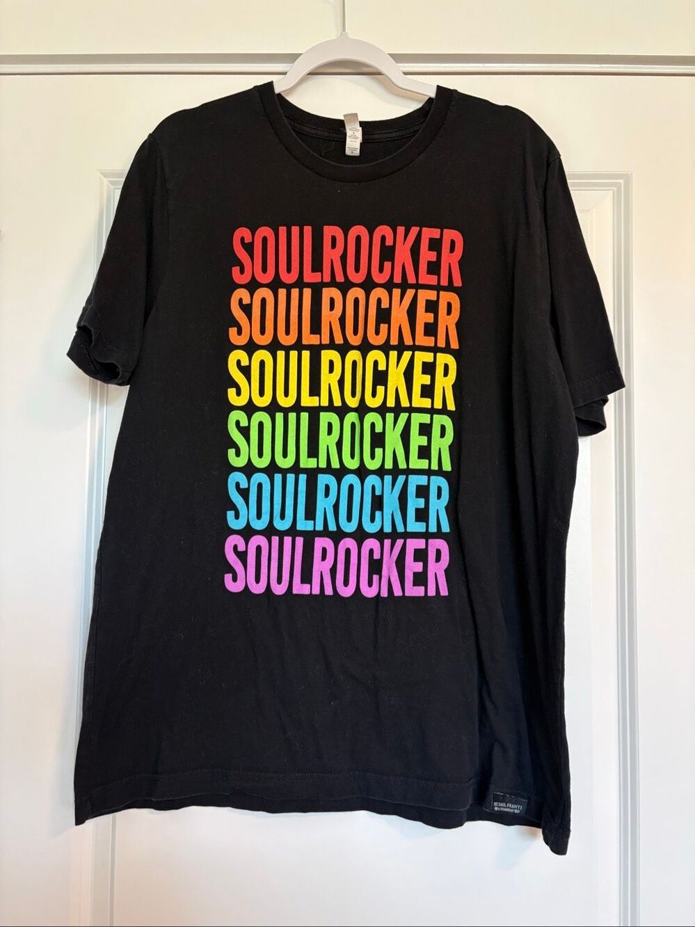Michael Franti Spearhead Soulrocker Rainbow Graphic T-Shirt Size XL